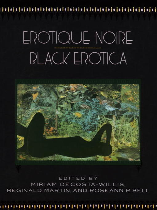 Title details for Erotique Noire/Black Erotica by Miriam Decosta-Willis - Available